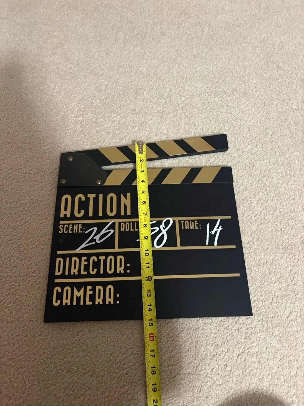 Framed Gold 'G' Wall Art - All Audiences